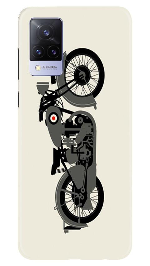 MotorCycle Case for Vivo V21 5G (Design No. 259)