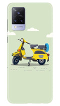 Vintage Scooter Case for Vivo V21 5G (Design No. 260)