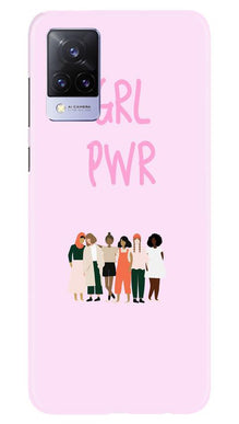 Girl Power Mobile Back Case for Vivo V21 5G (Design - 267)