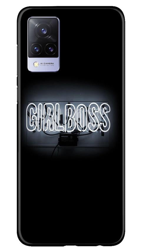 Girl Boss Black Case for Vivo V21 5G (Design No. 268)