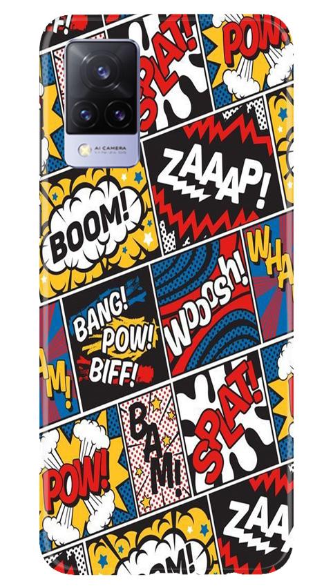 Boom Mobile Back Case for Vivo V21 5G (Design - 302)