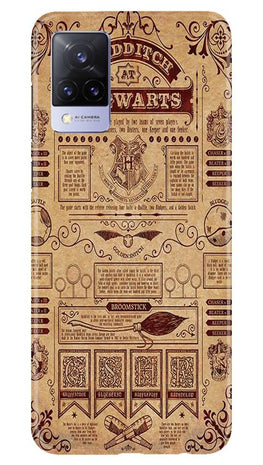 Hogwarts Mobile Back Case for Vivo V21 5G (Design - 304)