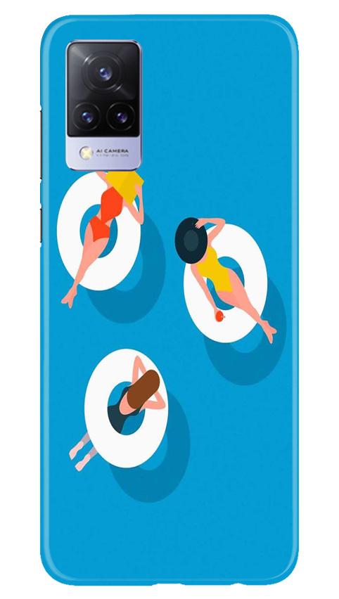 Girlish Mobile Back Case for Vivo V21 5G (Design - 306)