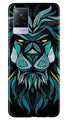 Lion Mobile Back Case for Vivo V21 5G (Design - 314)