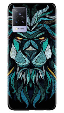 Lion Mobile Back Case for Vivo V21 5G (Design - 314)