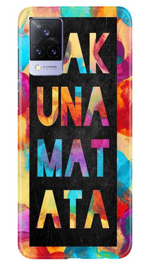 Hakuna Matata Mobile Back Case for Vivo V21 5G (Design - 323)