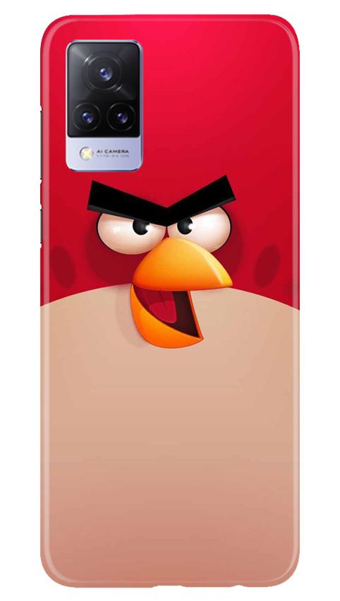 Angry Bird Red Mobile Back Case for Vivo V21 5G (Design - 325)