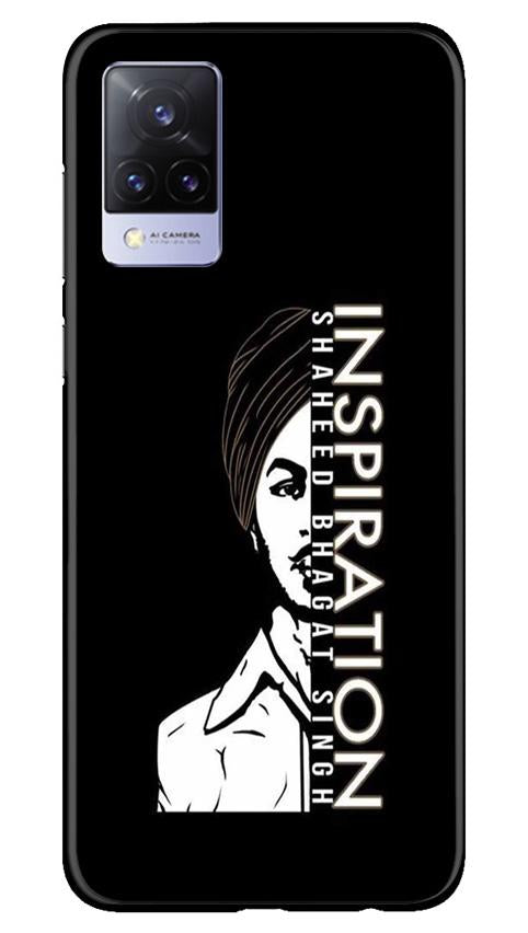 Bhagat Singh Mobile Back Case for Vivo V21 5G (Design - 329)