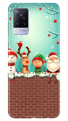 Santa Claus Mobile Back Case for Vivo V21 5G (Design - 334)