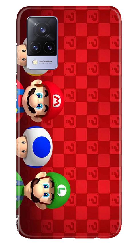Mario Mobile Back Case for Vivo V21 5G (Design - 337)
