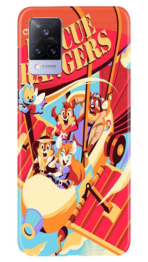 Rescue Rangers Mobile Back Case for Vivo V21 5G (Design - 341)