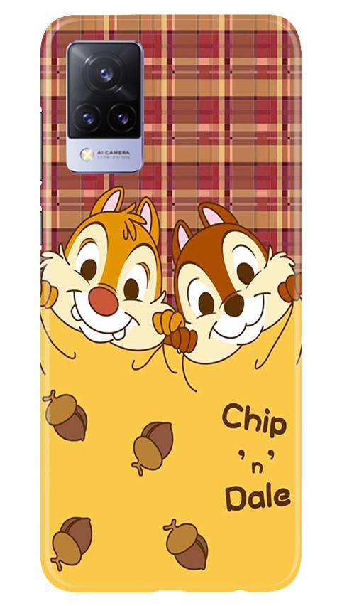 Chip n Dale Mobile Back Case for Vivo V21 5G (Design - 342)