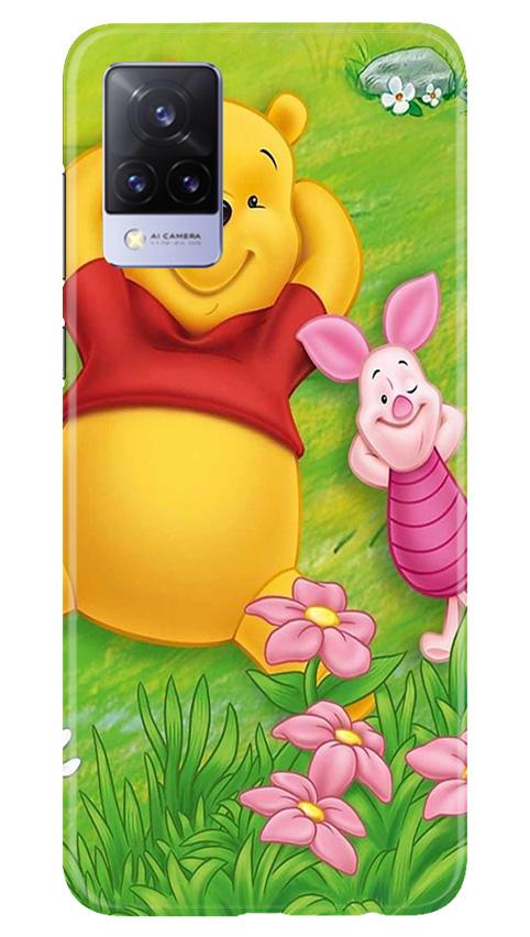 Winnie The Pooh Mobile Back Case for Vivo V21 5G (Design - 348)
