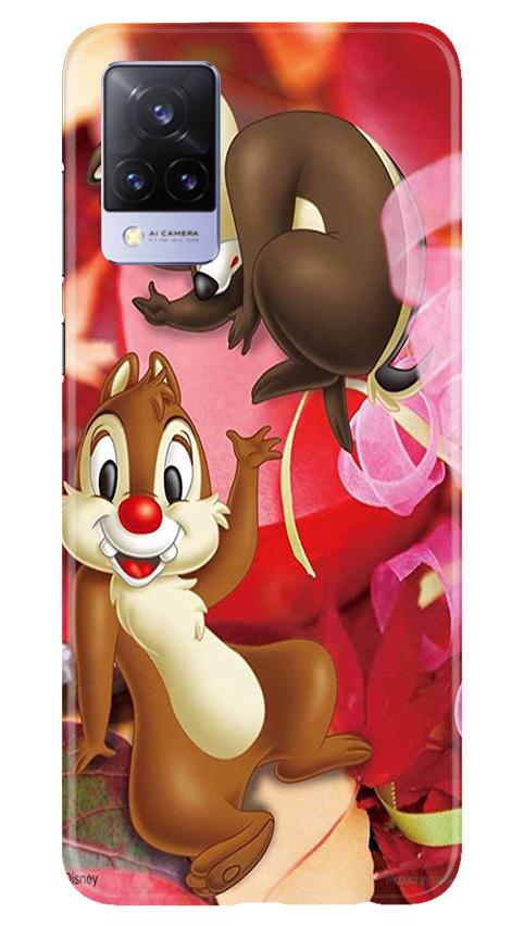 Chip n Dale Mobile Back Case for Vivo V21 5G (Design - 349)