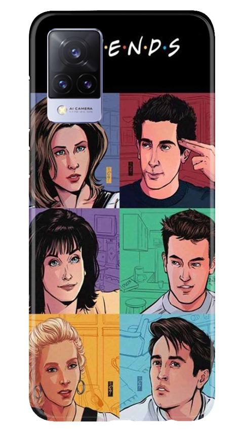 Friends Mobile Back Case for Vivo V21 5G (Design - 357)