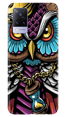Owl Mobile Back Case for Vivo V21 5G (Design - 359)