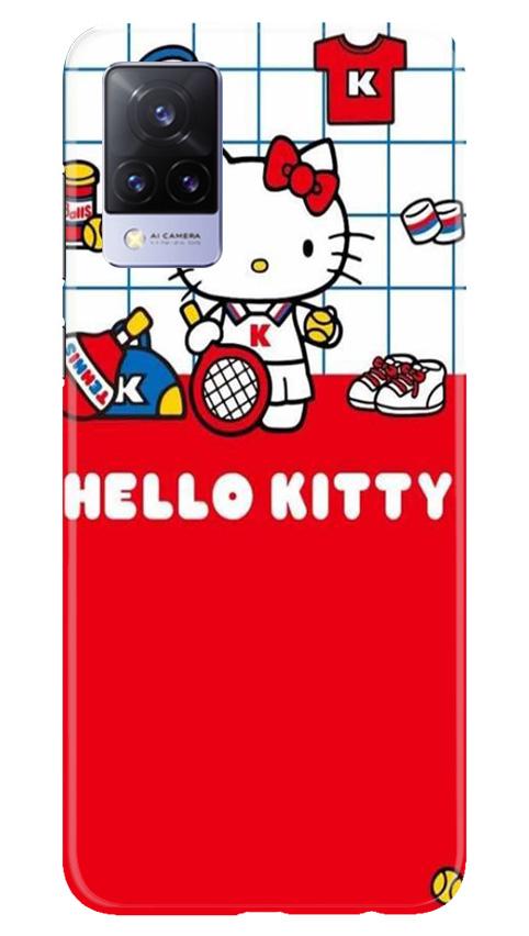 Hello Kitty Mobile Back Case for Vivo V21 5G (Design - 363)