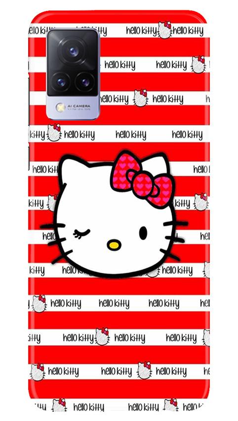 Hello Kitty Mobile Back Case for Vivo V21 5G (Design - 364)