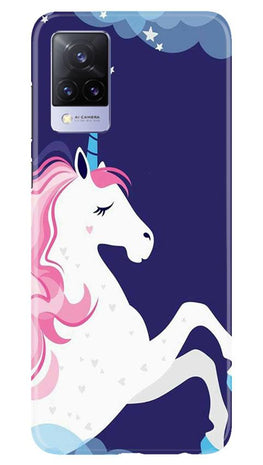 Unicorn Mobile Back Case for Vivo V21 5G (Design - 365)