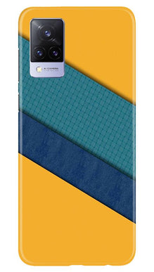 Diagonal Pattern Mobile Back Case for Vivo V21 5G (Design - 370)