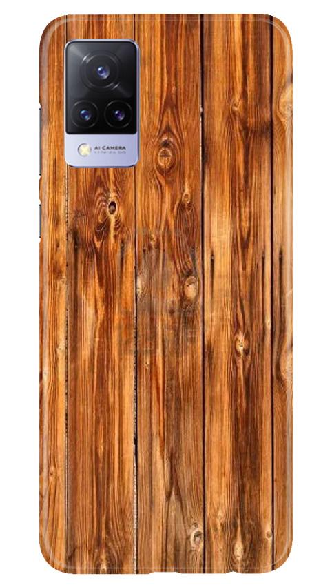 Wooden Texture Mobile Back Case for Vivo V21 5G (Design - 376)