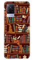 Book Shelf Mobile Back Case for Vivo V21 5G (Design - 390)