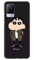 Shin Chan Mobile Back Case for Vivo V21 5G (Design - 391)