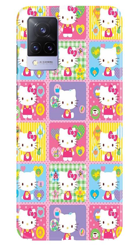 Kitty Mobile Back Case for Vivo V21 5G (Design - 400)