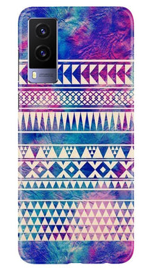 Modern Art Mobile Back Case for Vivo V21e 5G (Design - 8)