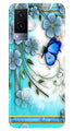 Blue Butterfly Case for Vivo V21e 5G