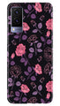 Rose Black Background Case for Vivo V21e 5G