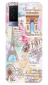 Paris Eiftel Tower Case for Vivo V21e 5G