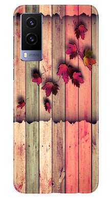 Wooden look2 Mobile Back Case for Vivo V21e 5G (Design - 56)