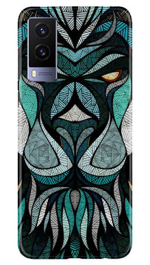 Lion Mobile Back Case for Vivo V21e 5G (Design - 97)