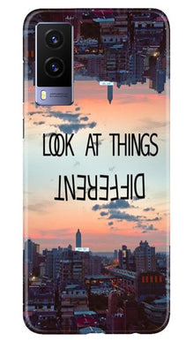 Look at things different Mobile Back Case for Vivo V21e 5G (Design - 99)