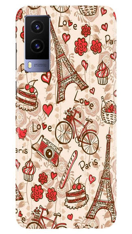 Love Paris Case for Vivo V21e 5G(Design - 103)
