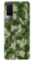 Army Camouflage Case for Vivo V21e 5G  (Design - 106)