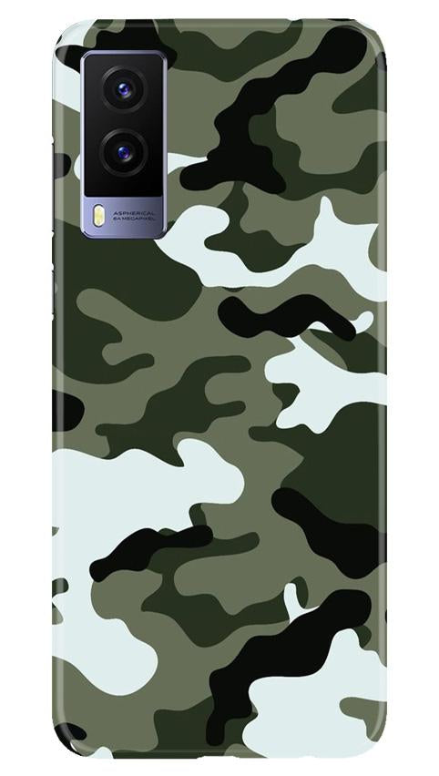 Army Camouflage Case for Vivo V21e 5G  (Design - 108)
