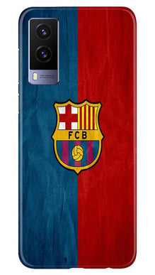 FCB Football Mobile Back Case for Vivo V21e 5G  (Design - 123)
