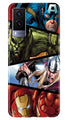 Avengers Superhero Case for Vivo V21e 5G  (Design - 124)