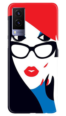 Girlish Mobile Back Case for Vivo V21e 5G  (Design - 131)