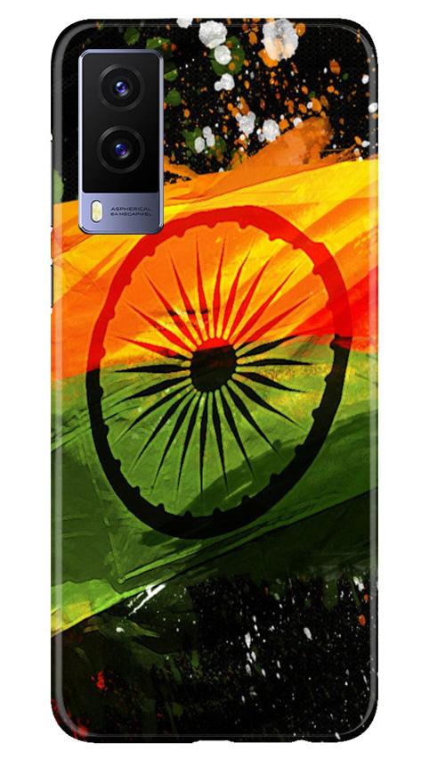 Indian Flag Case for Vivo V21e 5G  (Design - 137)