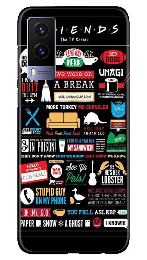 Friends Case for Vivo V21e 5G  (Design - 145)