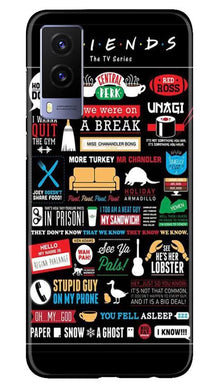 Friends Mobile Back Case for Vivo V21e 5G  (Design - 145)