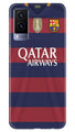 Qatar Airways Case for Vivo V21e 5G  (Design - 160)