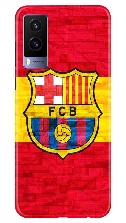 FCB Football Case for Vivo V21e 5G  (Design - 174)