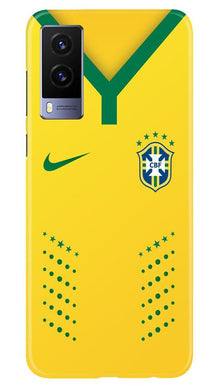 Brazil Mobile Back Case for Vivo V21e 5G  (Design - 176)