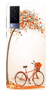 Bicycle Mobile Back Case for Vivo V21e 5G (Design - 192)