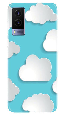 Clouds Mobile Back Case for Vivo V21e 5G (Design - 210)