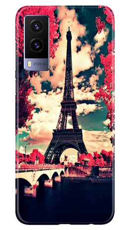 Eiffel Tower Case for Vivo V21e 5G (Design No. 212)
